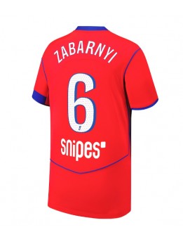 Paris Saint-Germain Illia Zabarnyi #6 Replika Tredje Kläder 2025-26 Kortärmad